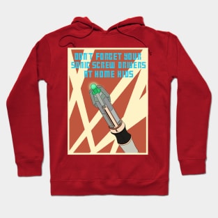 Sonic Screwdriver Ad Hoodie